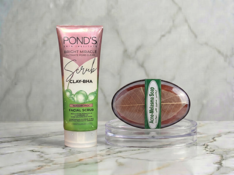 Duo Acné – Pond's Bright Miracle + Savon Acné-Mélasma