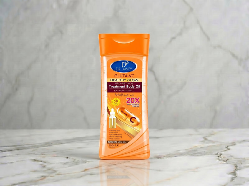 Dr. Davey Gluta-VC – Huile Corps Healthy Glow Pro Retinol
