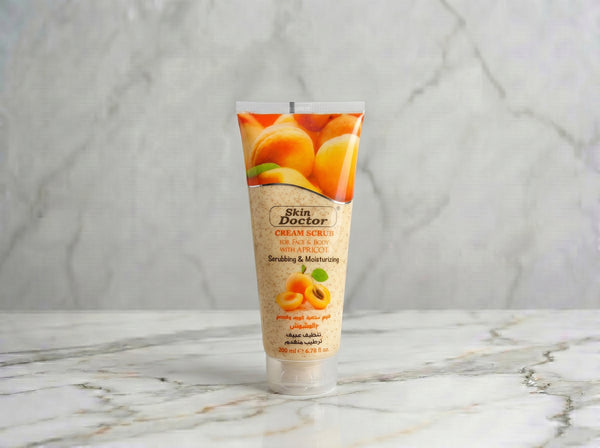 Skin Doctor – Cream Scrub Visage & Corps à l'Abricot