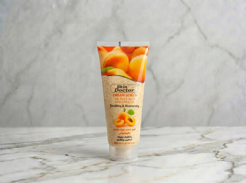 Skin Doctor – Cream Scrub Visage & Corps à l'Abricot