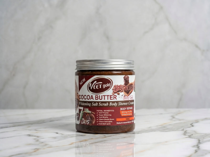 Gel douche gommant - Beurre de Cacao
