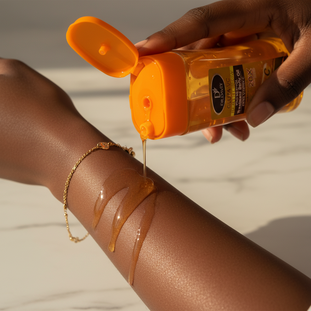 Zoom texture Gluta-VC bouchon ouvert réel